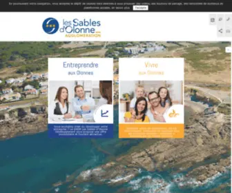 Lsoagglo.fr(Les Sables d'Olonne Agglomération) Screenshot