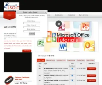 Lsoit.com(Tally Video Tutorials in Hindi) Screenshot