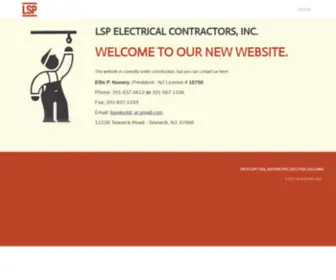 LSP-Electric.com(LSP Electrcial Contractors) Screenshot