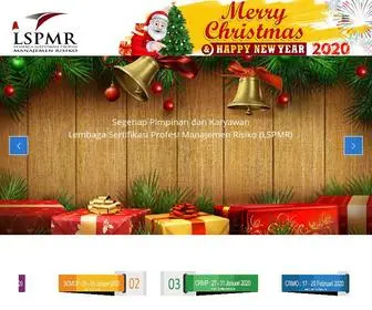 LSPMR.org(Lembaga Sertifikasi Profesi Manajemen Risiko) Screenshot