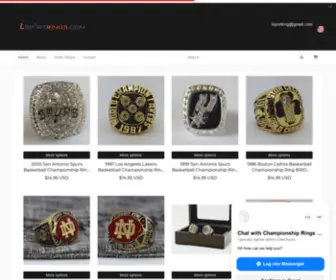 Lsportring.com(Championship Rings) Screenshot