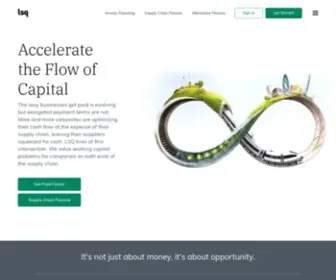 LSQ.com(Take Control of Your Working Capital) Screenshot