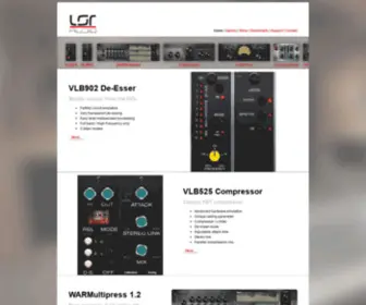 Lsraudio.com(LSR audio plugins) Screenshot