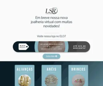 LSrjoias.com.br(LSR Joias) Screenshot