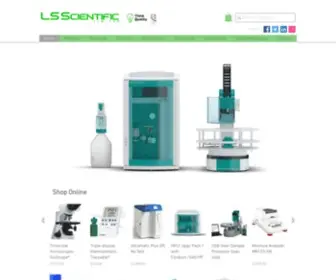 LSscientific.com(LS Scientific Limited) Screenshot