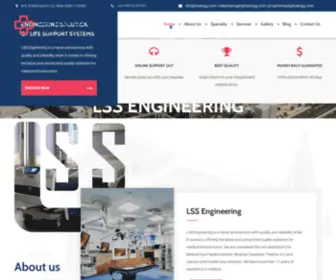 Lssengg.com(Lss Engineering) Screenshot