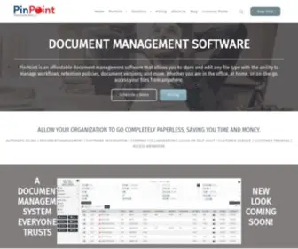 LSSpdocs.com(PinPoint Document Management Software) Screenshot