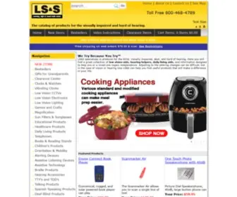 LSSproducts.com(Low Vision Aids) Screenshot