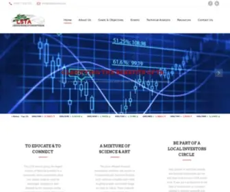 Lstalebanon.com(Lebanese Society of Technical Analysts) Screenshot