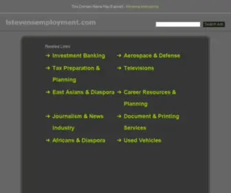 Lstevensemployment.com(L.Stevens & Company Online) Screenshot