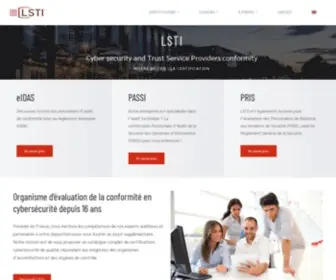 Lsti-Certification.fr(LSTI Certification) Screenshot