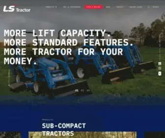 LStractorusa.com(Your journey with LS Tractor) Screenshot