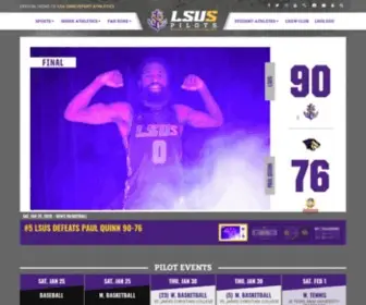 Lsusathletics.com(Louisiana State University) Screenshot