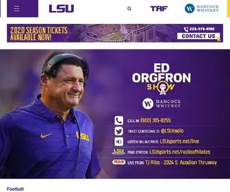 Lsusports.net(The Official Athletics Website) Screenshot