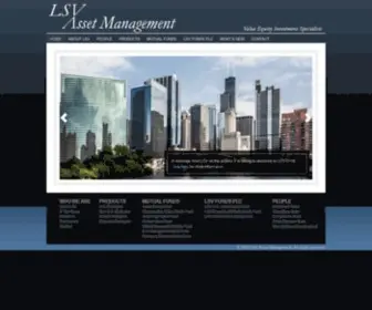 Lsvasset.com(LSV Asset Management) Screenshot