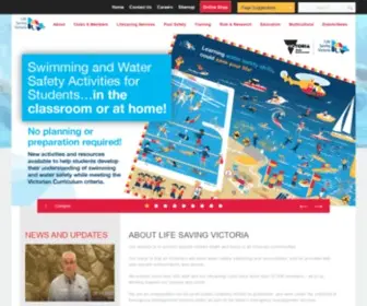 LSV.com.au(Life Saving Victoria) Screenshot