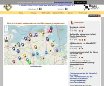 LSVMV.de(Landesschachverband Mecklenburg) Screenshot