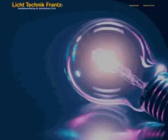 LT-Frantz.de(Licht Technik Frantz GmbH) Screenshot