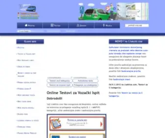 Ltablice.com(Testovi Za Polaganje Vozackog Ispita) Screenshot