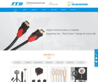 LTB-Tech.com(LTB Electronic Technology LimitedUSB cable) Screenshot