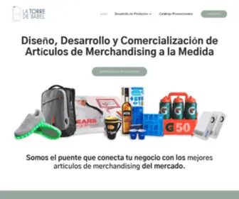 LTB.com.mx(Desarrollo y Comercialización de Productos Promocionales) Screenshot