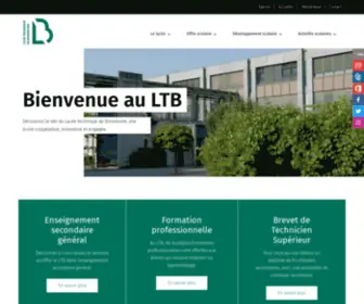 LTB.lu(LTB (Lycée technique de Bonnevoie)) Screenshot