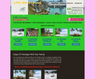 LTC80Travel.com(Book LTC 80 Packages now) Screenshot