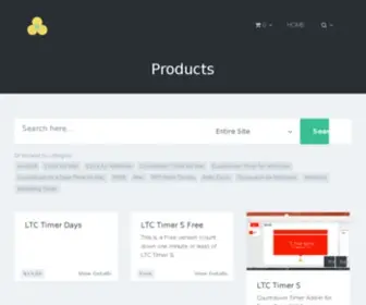 LTCclock.com(LTC Clock) Screenshot