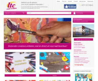 LTcleiden.nl(Leverancier Creatieve Materialen) Screenshot