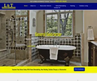 Ltcontractors.com(General Contractors Houston) Screenshot
