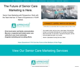 LTcsocialmark.com(Senior Care Marketing Plan) Screenshot