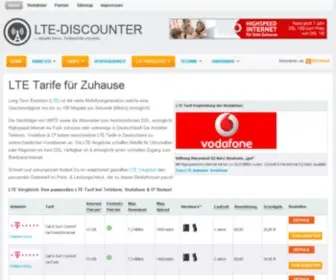 Lte-Discounter.de(LTE Vergleich) Screenshot