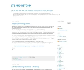 Lteandbeyond.com(LTE AND BEYOND) Screenshot