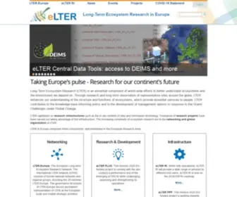 Lter-Europe.net(LTER in Europe) Screenshot