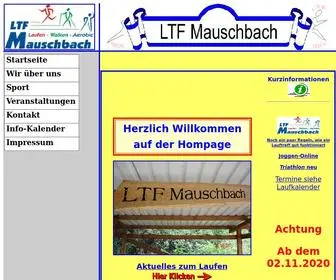 LTfmauschbach.de(LTF MauschbachLaufen) Screenshot