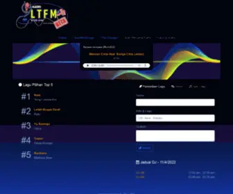 LTfmonline.com(Laman Utama) Screenshot