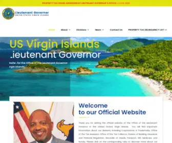 LTG.gov.vi(Welcome ) Screenshot
