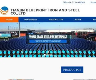 LTGTsteelchina.com(Tianjin Blueprint Iron and Steel Co) Screenshot