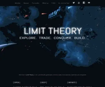 Ltheory.com(Limit Theory) Screenshot