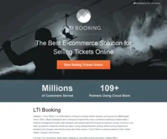 Ltibooking.com(LTI Booking) Screenshot