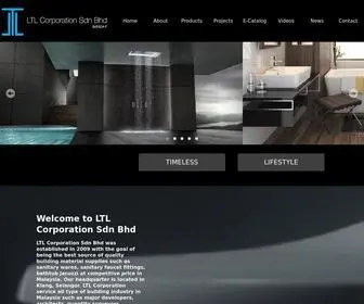 LTlcorp.com(Sanitary Wares Supplier Malaysia) Screenshot