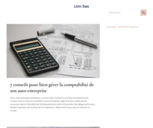 LTM-Sas.fr(Ltm Sas) Screenshot