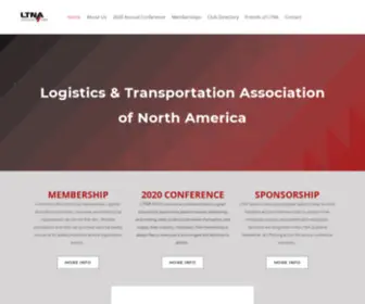 Ltna.org(The Logistics & Transportation Association of North America) Screenshot