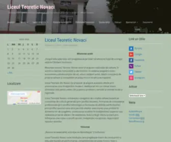 LTN.ro(Liceul Teoretic Novaci) Screenshot