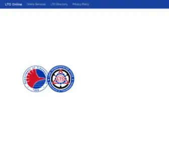 Lto.net.ph(LTO Online Web Portal) Screenshot