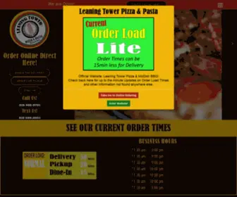 Ltorders.com(Official Leaning Tower Pizza & Pasta Sherman Oaks) Screenshot