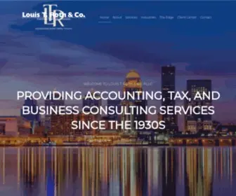 Ltroth.com(Take a look at our Home page. Louis T. Roth & Co. PLLC) Screenshot