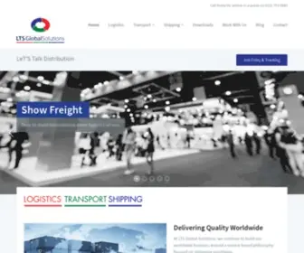 LTSGlobalsolutions.com(LTS Global Solutions Ltd Logistics & Storage) Screenshot