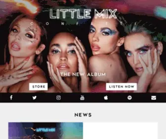 LTTLMX.com(Little Mix) Screenshot