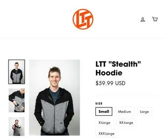 LTTstore.com(Linus Tech Tips Store) Screenshot
